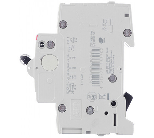 Автоматический выключатель модульный ABB S202 2P 32А тип C 6 кА 400 В (2CDS252001R0324) Автоматический выключатель модульный ABB S202 2P 32А тип C 6 кА 400 В (2CDS252001R0324)