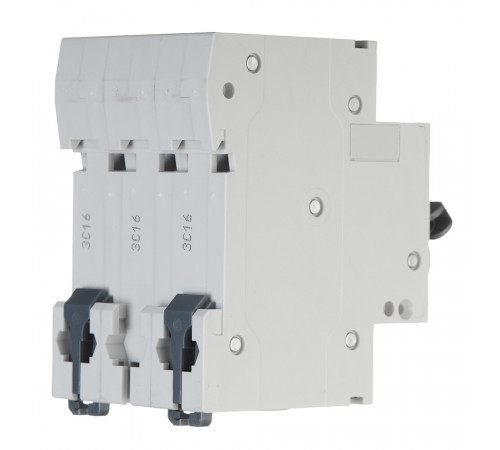 Автоматический выключатель модульный Systeme Electric City9 Set 3P 16А тип C 4,5 кА 230 В (C9F34316)