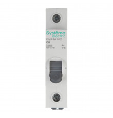 Автоматический выключатель модульный Systeme Electric City9 Set 1P 6А тип C 4,5 кА 230 В (C9F34106)