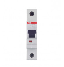 Автоматический выключатель модульный ABB S201 1P 25А тип C 6 кА 220 В (2CDS251001R0254)