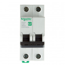 Автоматический выключатель модульный Schneider Electric Easy9 2P 25А тип C 6 кА 220 В (EZ9F56225)