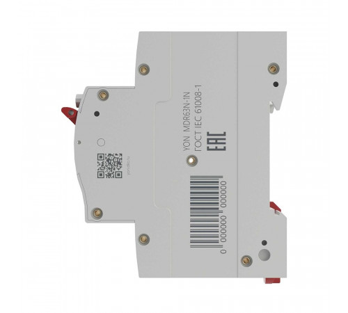 Автомат дифференциальный DKC Yon Max MDR63N 63А 1P+N тип A 100 мА 6 кА (MDR63N-1N3C63-A) Автомат дифференциальный DKC Yon Max MDR63N 63А 1P+N тип A 100 мА 6 кА (MDR63N-1N3C63-A)