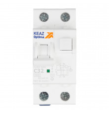Автомат дифференциальный КЭАЗ OptiDin D63 32А 1P+N тип AC 100 мА 4,5 кА (328108)