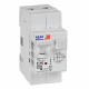 Автомат дифференциальный КЭАЗ OptiDin D63 25А 1P+N тип AC 30 мА 4,5 кА (328100)