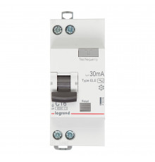 Автомат дифференциальный Legrand RX3 16А 1P+N тип AC 30 мА 6 кА (419399)