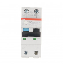 Автомат дифференциальный ABB DS201 25А 1P+N тип AC 30 мА 6 кА (2CSR255080R1254)