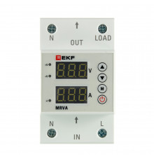 Реле напряжения EKF PROxima (MRVA-32A) 230 В 32 А с дисплеем