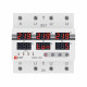 Реле напряжения EKF PROxima (MRVA-3-63A) 230 В 63 А тип AC с дисплеем
