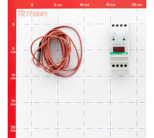 Реле контроля температуры модульное F&F RT-820M (EA07.001.007) 230 В 16 А 1P+N