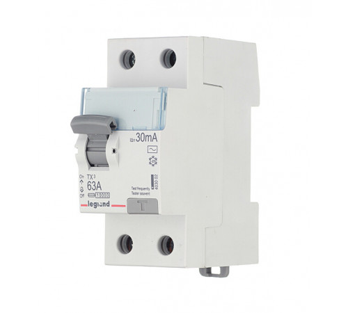 УЗО Legrand TX3 63А 1P+N тип AC 30 мА 10 кА (403002) УЗО Legrand TX3 63А 1P+N тип AC 30 мА 10 кА (403002)