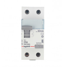 УЗО Legrand TX3 25А 1P+N тип AC 30 мА 10 кА (403000)