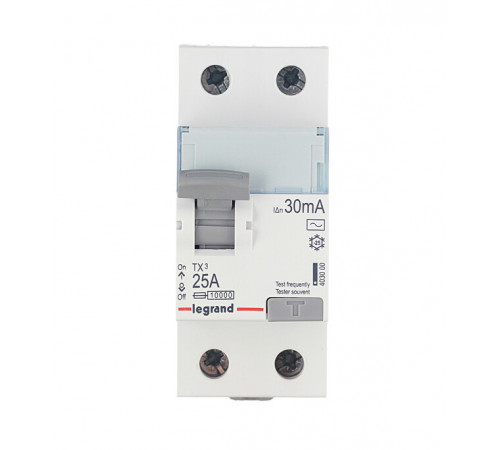 УЗО Legrand TX3 25А 1P+N тип AC 30 мА 10 кА (403000)