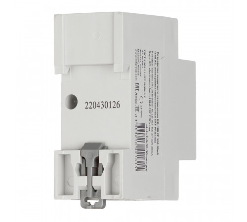 УЗО EKF PROxima ВД-100 32А 1P+N тип AC 30 мА 6 кА (elcb-2-6-32-30-em-pro) УЗО EKF PROxima ВД-100 32А 1P+N тип AC 30 мА 6 кА (elcb-2-6-32-30-em-pro)
