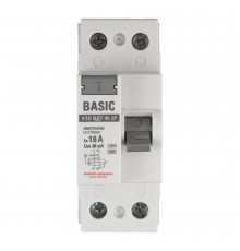 УЗО EKF Basic ВДТ-40 16А 1P+N тип AC 30 мА 4,5 кА (elcb-2-16-30e-sim)