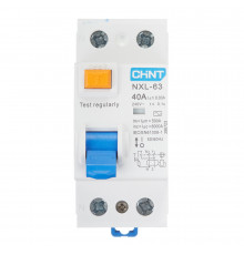 УЗО Chint NXL-63 40А 1P+N тип AC 30 мА 6 кА компактное (280723)