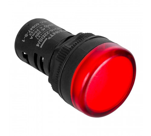 Лампа сигнальная Chint ND16-22DS/2 24 В IP40 красная (592938)