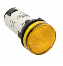 Лампа сигнальная EKF PROxima AD16-22HS 24 В IP65 желтая (ledm-ad16-y-24-65)