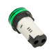 Лампа сигнальная EKF PROxima AD16-22HS 230 В IP65 пластиковая зеленая (ledm-ad16-g-65)