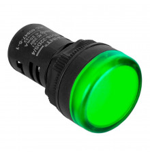 Лампа сигнальная Chint ND16-22DS/4 230 В IP40 зеленая (593071)