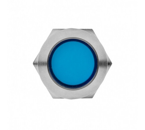 Лампа сигнальная EKF PROxima S-Pro67 230 В IP67 металлическая синяя (s-pro67-341)