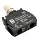 Лампа сменная EKF PROxima ХВ4 10х32х39 мм 230 В IP40 с основанием пластиковая желтая (XB4-EML-Y)