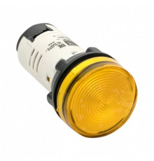 Лампа сигнальная EKF PROxima AD16-22HS 230 В IP65 пластиковая желтая (ledm-ad16-y-65)