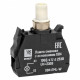 Лампа сменная EKF PROxima ХВ4 10х32х39 мм 230 В IP40 с основанием пластиковая белая (XB4-EML-W)