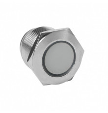 Лампа сигнальная EKF PROxima S-Pro67 230 В IP67 металлическая белая (s-pro67-351)