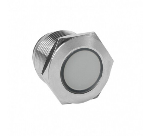 Лампа сигнальная EKF PROxima S-Pro67 24 В IP67 металлическая белая (s-pro67-352)