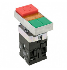 Кнопка прямоугольная EKF PROxima LAY5-BW8465 230 В IP40 красно-зеленая (pbn-bw8465)