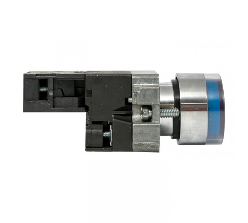 Кнопка плоская EKF PROxima BA61 230 В IP40 с подсветкой синяя (xb2-bw61-230)