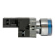 Кнопка плоская EKF PROxima BA61 230 В IP40 с подсветкой синяя (xb2-bw61-230)