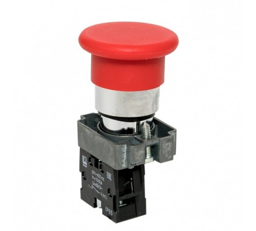Кнопка грибок EKF PROxima ВС42 230 В 1NC IP65 без фиксации красная (xb2-bc42-65) Кнопка грибок EKF PROxima ВС42 230 В 1NC IP65 без фиксации красная (xb2-bc42-65)