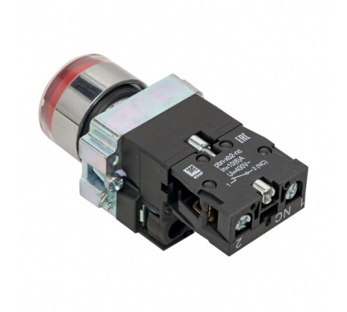Кнопка плоская EKF PROxima ВА42 24 В IP40 без фиксации с подсветкой красная (xb2-bw42-24) Кнопка плоская EKF PROxima ВА42 24 В IP40 без фиксации с подсветкой красная (xb2-bw42-24)