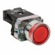 Кнопка плоская EKF PROxima ВА42 24 В IP40 без фиксации с подсветкой красная (xb2-bw42-24)