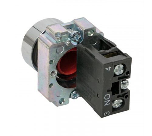 Кнопка EKF PROxima BA42 230 В IP40 металлическая красная (xb2-ba42)