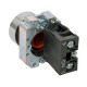 Кнопка EKF PROxima BA42 230 В IP40 металлическая красная (xb2-ba42)