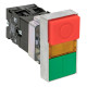 Кнопка прямоугольная EKF PROxima LAY5-BW8465 230 В IP40 красно-зеленая (pbn-bw8465)