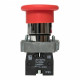 Кнопка грибок EKF PROxima ВС42 230 В 1NC IP65 без фиксации красная (xb2-bc42-65)