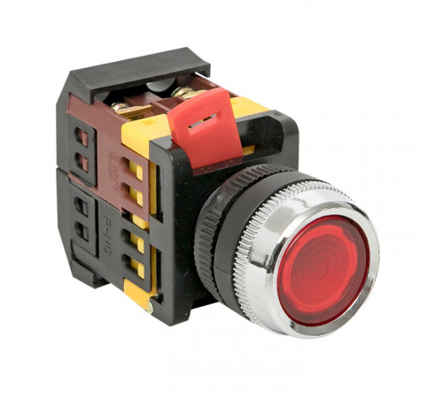 Кнопка плоская EKF PROxima ABLFS-22 230 В IP40 без фиксации с подсветкой красная (ablfs-22-r) Кнопка плоская EKF PROxima ABLFS-22 230 В IP40 без фиксации с подсветкой красная (ablfs-22-r)