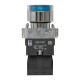 Кнопка плоская EKF PROxima BA61 230 В IP40 с подсветкой синяя (xb2-bw61-230)
