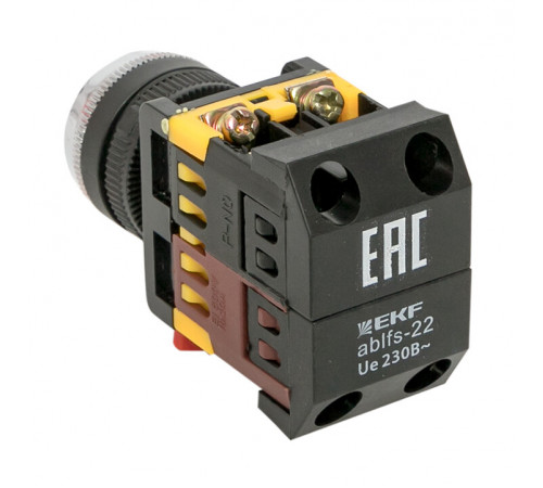 Кнопка плоская EKF PROxima ABLFS-22 230 В IP40 без фиксации с подсветкой красная (ablfs-22-r) Кнопка плоская EKF PROxima ABLFS-22 230 В IP40 без фиксации с подсветкой красная (ablfs-22-r)