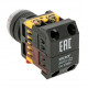 Кнопка плоская EKF PROxima ABLFS-22 230 В IP40 без фиксации с подсветкой красная (ablfs-22-r)