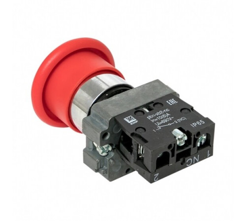 Кнопка грибок EKF PROxima ВС42 230 В 1NC IP65 без фиксации красная (xb2-bc42-65) Кнопка грибок EKF PROxima ВС42 230 В 1NC IP65 без фиксации красная (xb2-bc42-65)