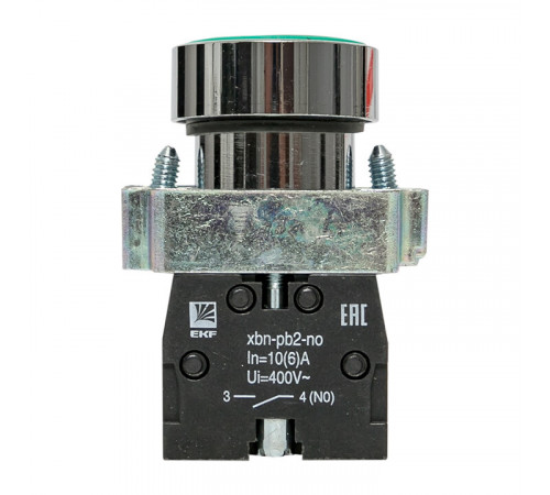 Кнопка EKF PROxima BA31 230 В IP40 металлическая зеленая (xb2-ba31) Кнопка EKF PROxima BA31 230 В IP40 металлическая зеленая (xb2-ba31)