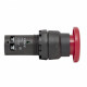 Кнопка грибок EKF PROxima SW2C-11MZ 230 В 1NO+1NC IP54 с фиксацией красная (sw2c-mz-r)