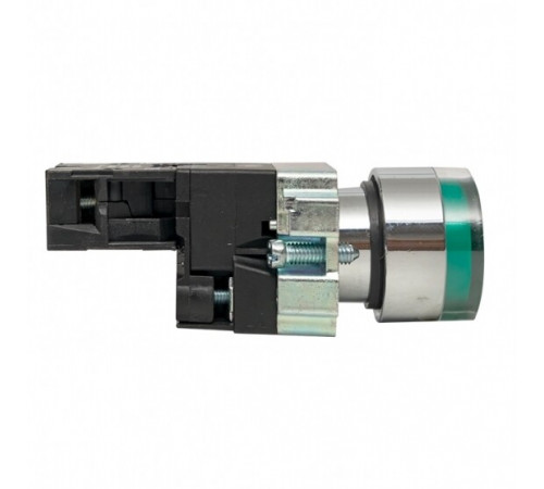 Кнопка плоская EKF PROxima ВА31 24 В IP40 без фиксации с подсветкой зеленая (xb2-bw31-24) Кнопка плоская EKF PROxima ВА31 24 В IP40 без фиксации с подсветкой зеленая (xb2-bw31-24)