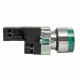 Кнопка плоская EKF PROxima ВА31 24 В IP40 без фиксации с подсветкой зеленая (xb2-bw31-24)