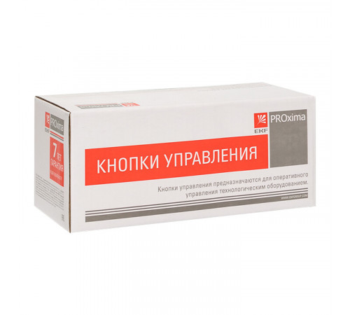Кнопка плоская EKF PROxima SW2C-10D 230 В IP54 без фиксации с подсветкой желтая (sw2c-md-y)