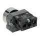 Кнопка EKF PROxima BA42 230 В IP65 металлическая красная (xb2-ba42-65)